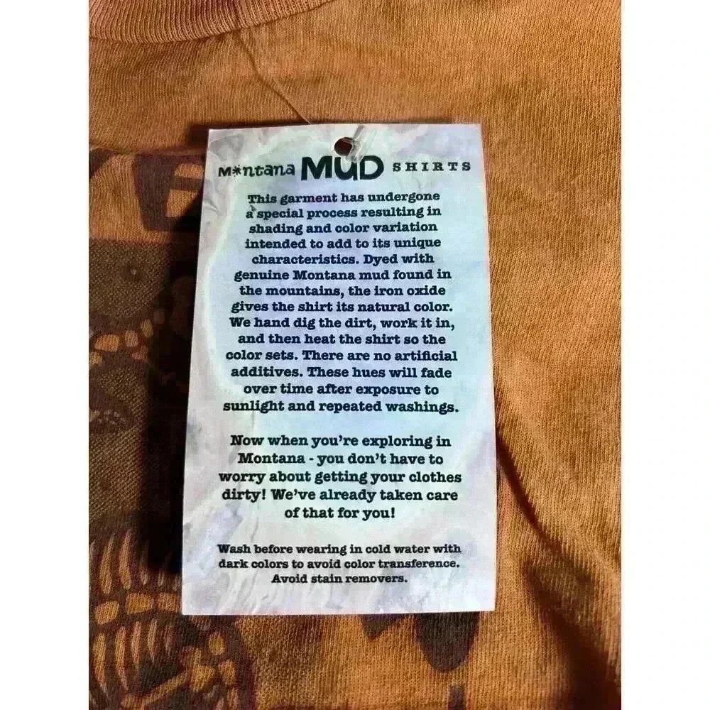 Size 2 Montana Mud Shirt Dyed In The Dirt Dinosaur T Shirt